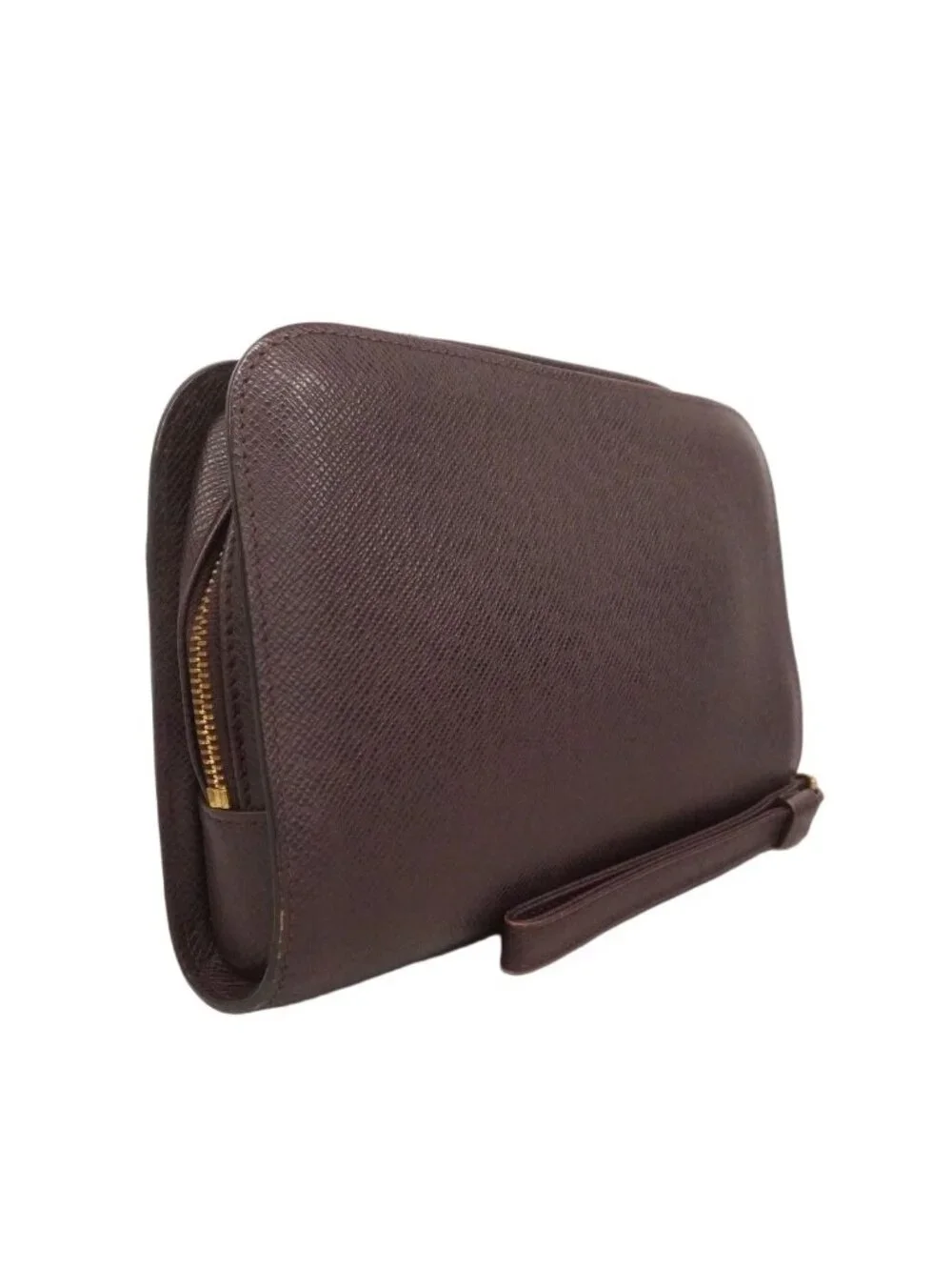 Louis Vuitton Clutch Taiga Baikal Acajou